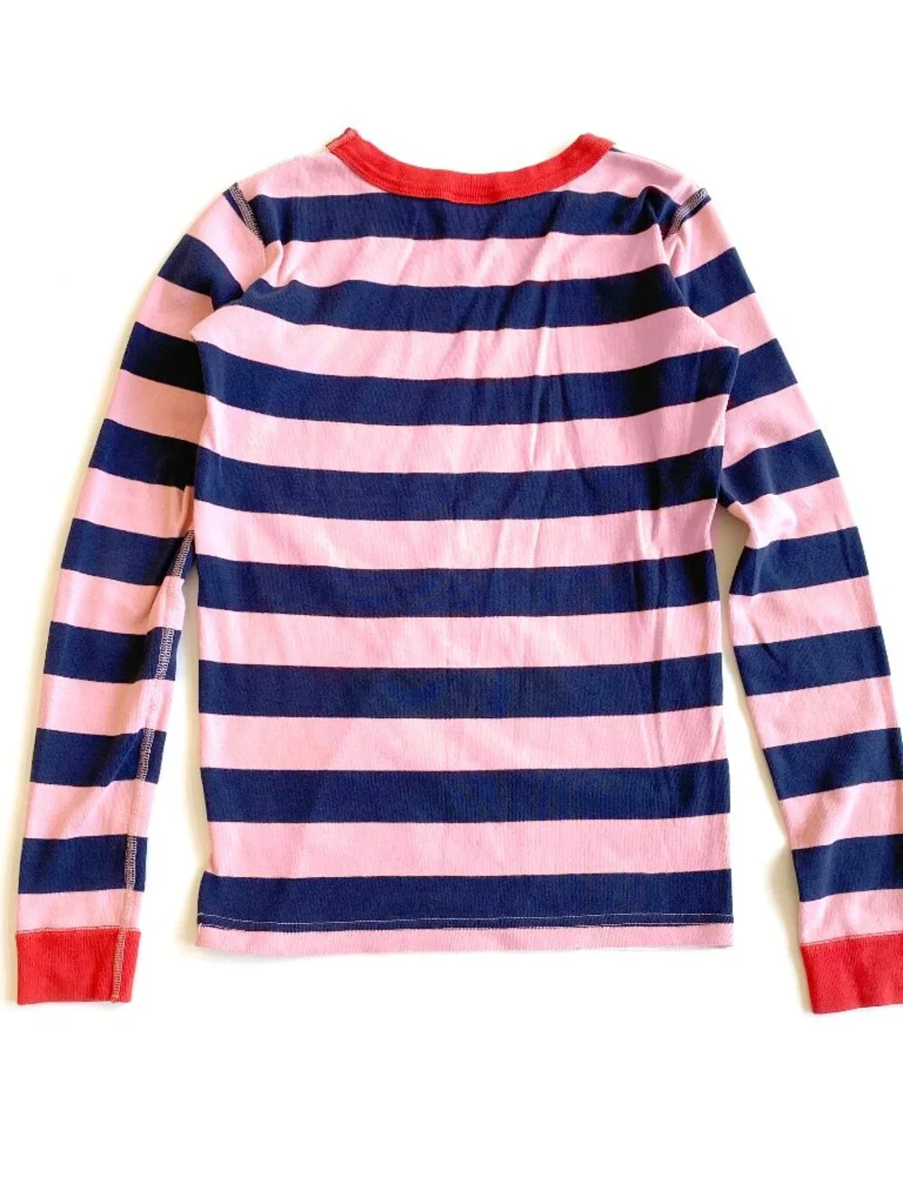 Hanna Andersson Girls Long John Pajama Set Size 14 160 Organic Cotton Cat Winter